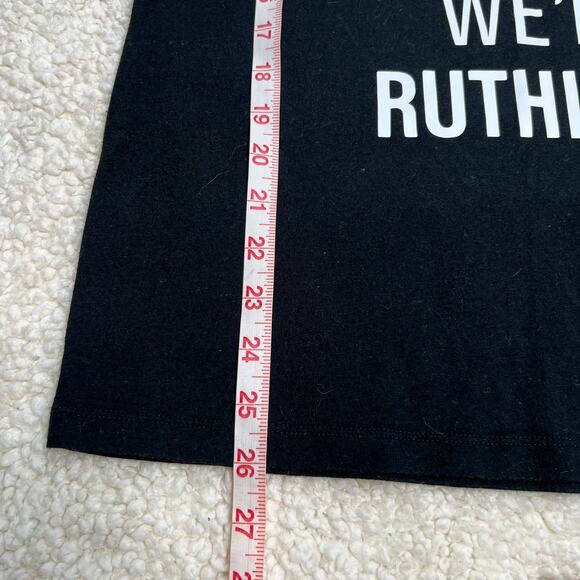 Pro Life "Vote. We're Ruthless" Black Tee Large - Picture 5 of 6